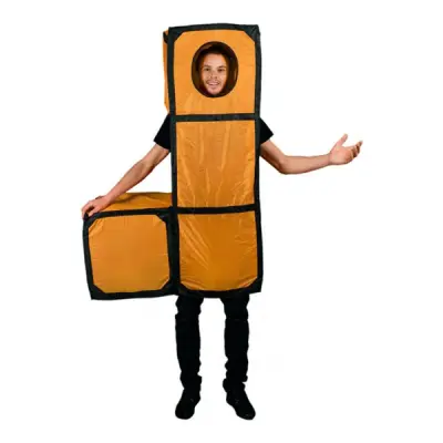 Tetris L Maskeraddräkt