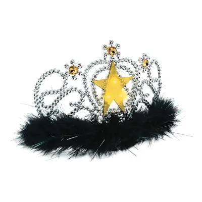 Tiara med Lysande Guldstjärna - One size