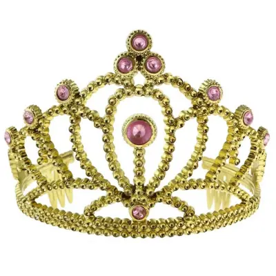 Tiara Rosa Pärlor
