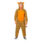 Tiger Overall Maskeraddräkt - Plus size