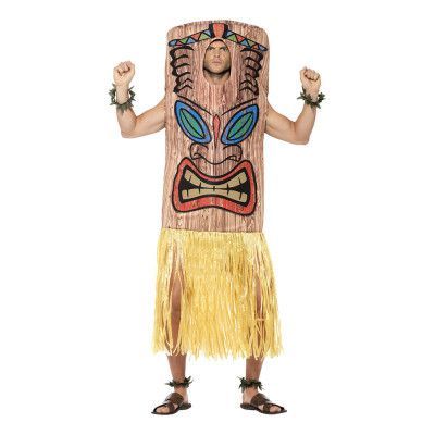 Tiki Totem Maskeraddräkt - One size