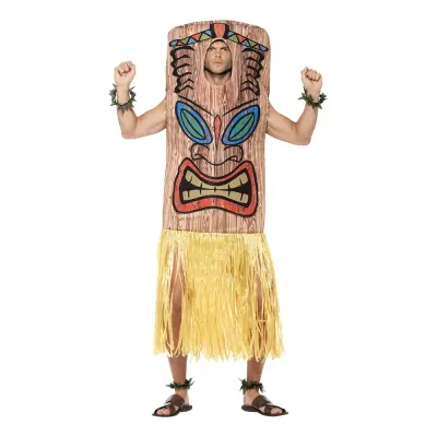 Tiki Totem Maskeraddräkt - One size