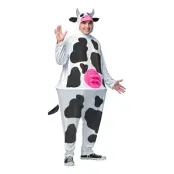 Tjock Kossa Maskeraddräkt - One size