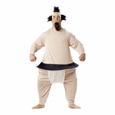 Tjock Sumobrottare Maskeraddräkt - One size