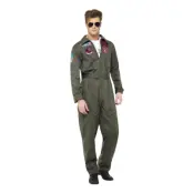 Top Gun Deluxe Maskeraddräkt - Large