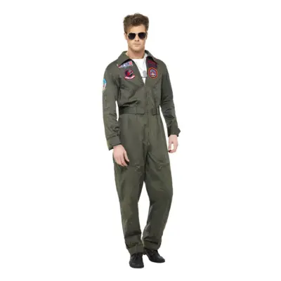 Top Gun Deluxe Maskeraddräkt - Large