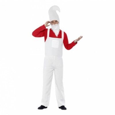 Trädgårdstomte Röd Maskeraddräkt