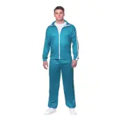 Träningsdress Turkos Maskeraddräkt - X-Small