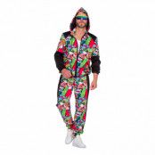 Tracksuit Pop-Art Maskeraddräkt - Medium