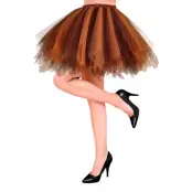 Tyllkjol Mörkbrun - One size