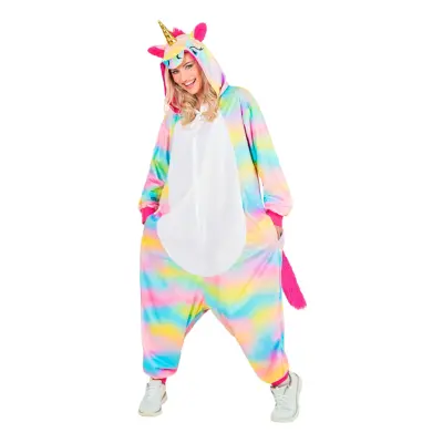 Unicorn Onesie Maskeraddräkt - Large/X-Large