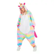 Unicorn Onesie Maskeraddräkt - Small/Medium