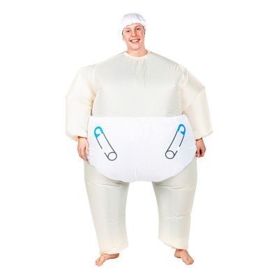 Uppblåsbar Bebis Maskeraddräkt - One size