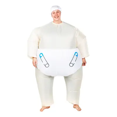 Uppblåsbar Bebis Maskeraddräkt - One size