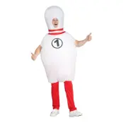 Uppblåsbar Bowlingkägla Maskeraddräkt - One size