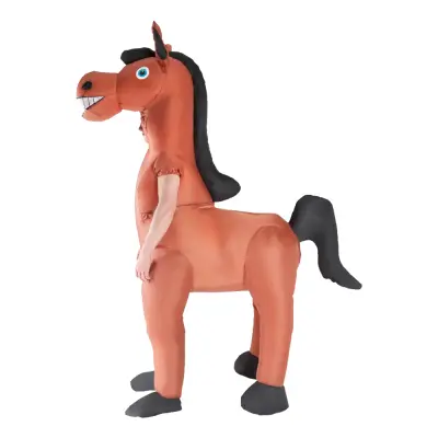 Uppblåsbar Häst Maskeraddräkt