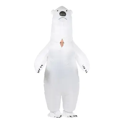 Uppblåsbar Isbjörn Maskeraddräkt - One size
