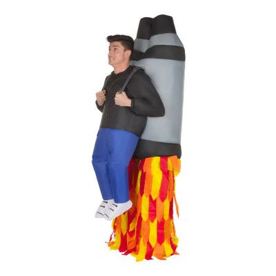 Uppblåsbar Jet Pack Maskeraddräkt - One size