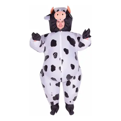 Uppblåsbar Kossa Maskeraddräkt - One size