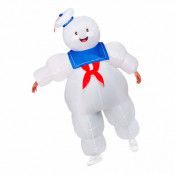 Uppblåsbar Marshmallow Man Maskeraddräkt - One size