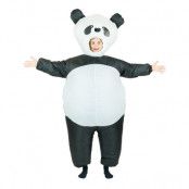 Uppblåsbar Panda Maskeraddräkt - One size