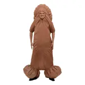 Uppblåsbar Penis Maskeraddräkt - Ljusbrun - One size