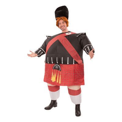 Uppblåsbar Skotte Maskeraddräkt - One size