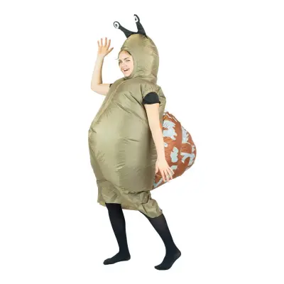 Uppblåsbar Snigel Maskeraddräkt - One size