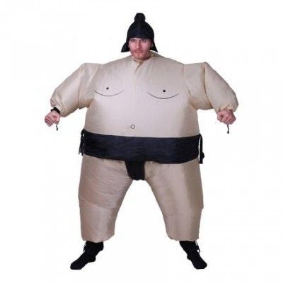 Uppblåsbar Sumo Maskeraddräkt