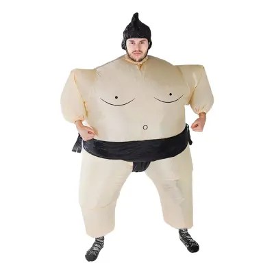 Uppblåsbar Sumo Maskeraddräkt - One size