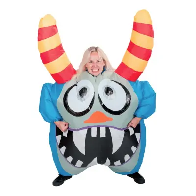 Uppblåsbart Monster Maskeraddräkt - One size