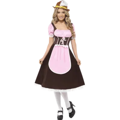 Värdshuspiga Maskeraddräkt M