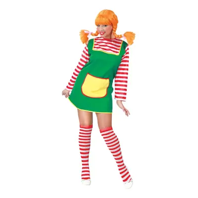 Världens Starkaste Flicka Klänning Maskeraddräkt - One size