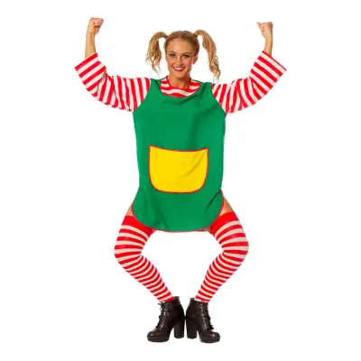 Världens Starkaste Flicka Maskeraddräkt - Medium