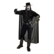 V for Vendetta Maskeraddräkt - Standard