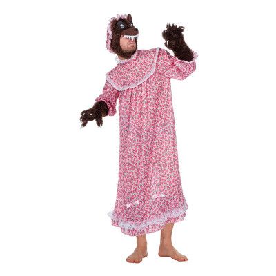 Varg i Nattlinne Maskeraddräkt - Medium/Large