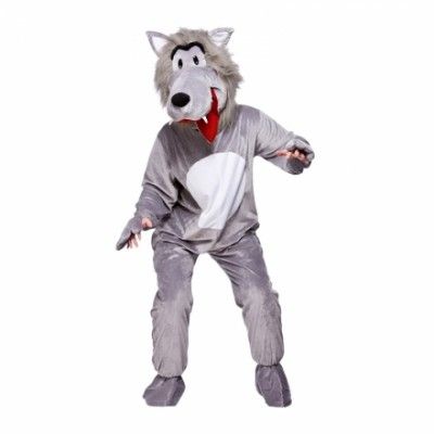 Vargmaskot Maskeraddräkt - One size