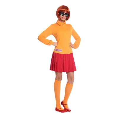 Scooby-Doo Velma Maskeraddräkt - Medium/Large