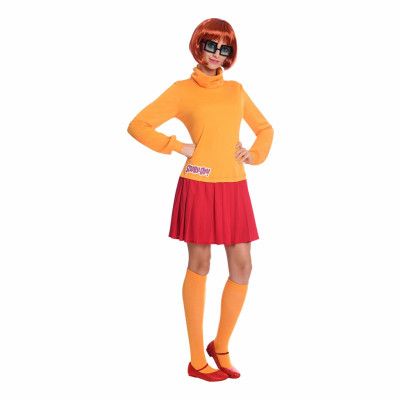 Scooby-Doo Velma Maskeraddräkt - X-Large