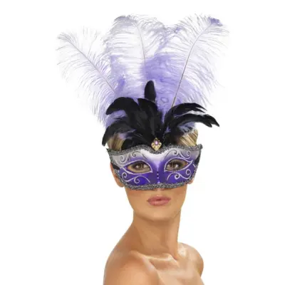 Venetiansk Colombina Ögonmask - One size