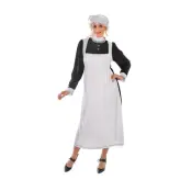 Viktorianskt Hembiträde Maskeraddräkt - One size