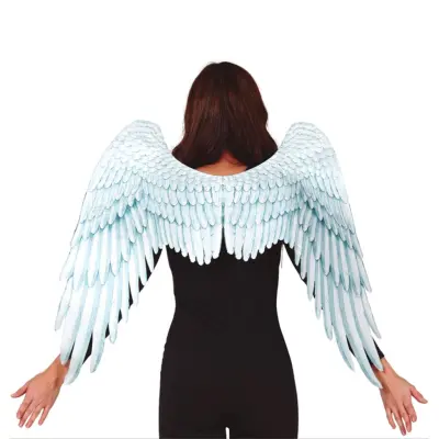 Vita Änglavingar i Tyg