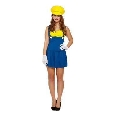 Rörmokartjej Gul Budget Maskeraddräkt - One size