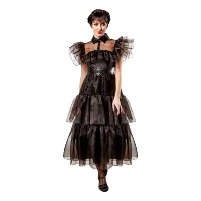 Wednesday Rave’n Klänning Maskeraddräkt - Large