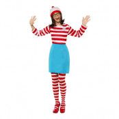 Where's Wally Wenda Maskeraddräkt - X-Small