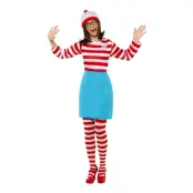 Where's Wally Wenda Maskeraddräkt - X-Small