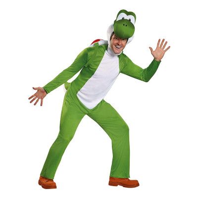 Yoshi Deluxe Maskeraddräkt - Large/X-Large