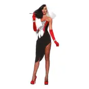 Cruel Diva Deluxe Maskeraddräkt - Small