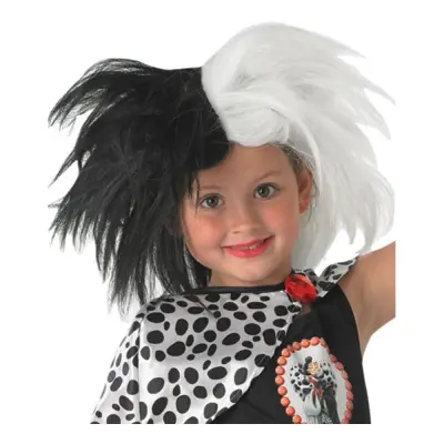 Cruella De Vil Barn Peruk - One size