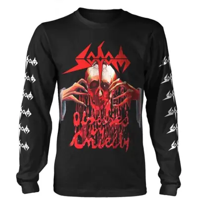 Sodom Långärmad tröja - Obsessed By Cruelty - S XXL - för Herr - svart